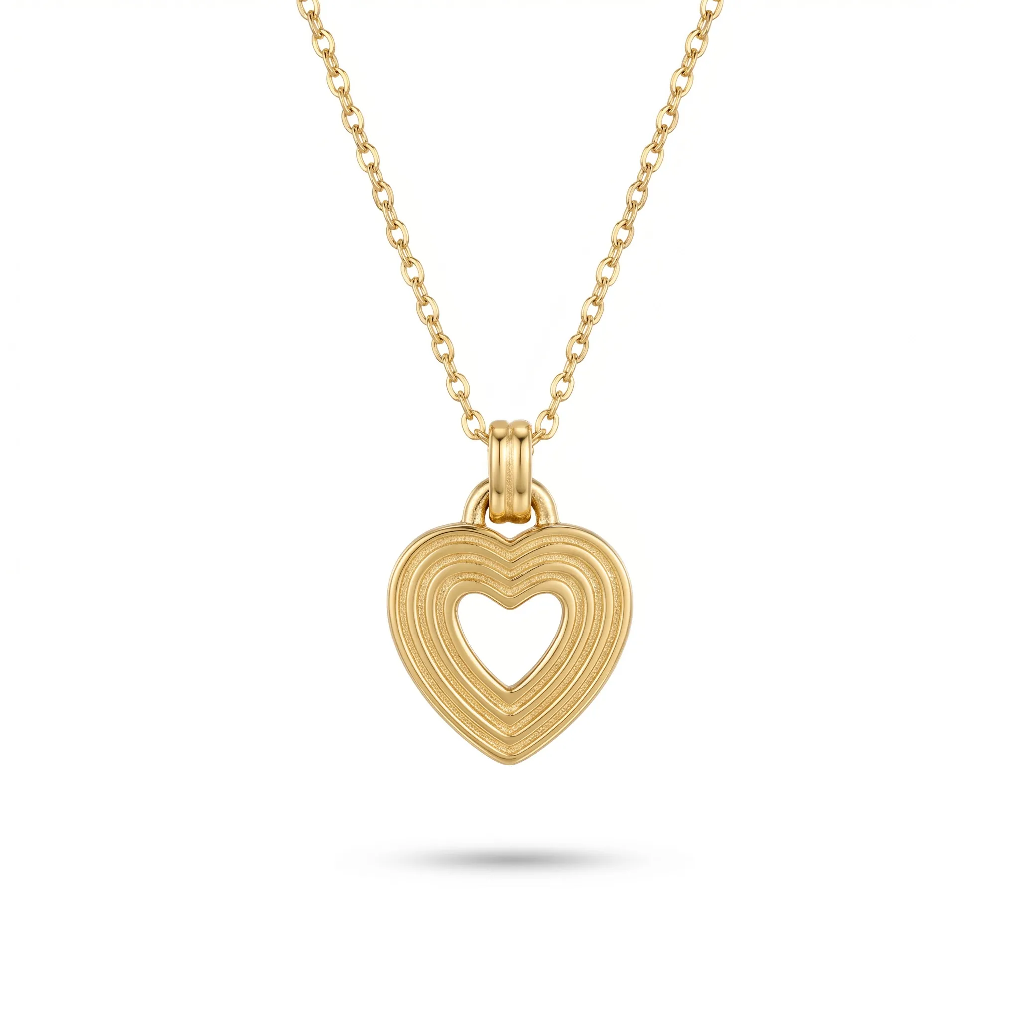 Cut Out Heart Necklace