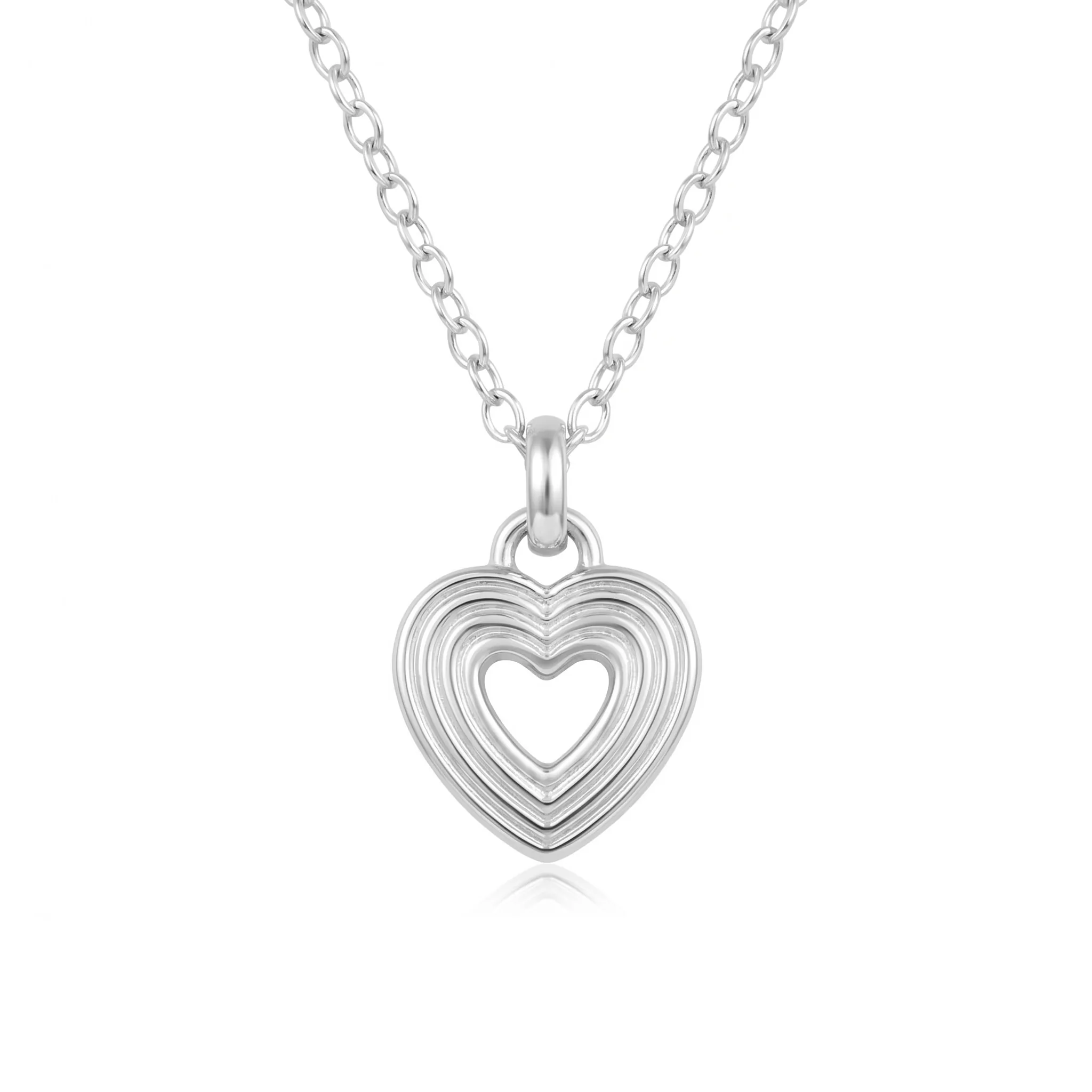 Cut Out Heart Necklace - Image 2