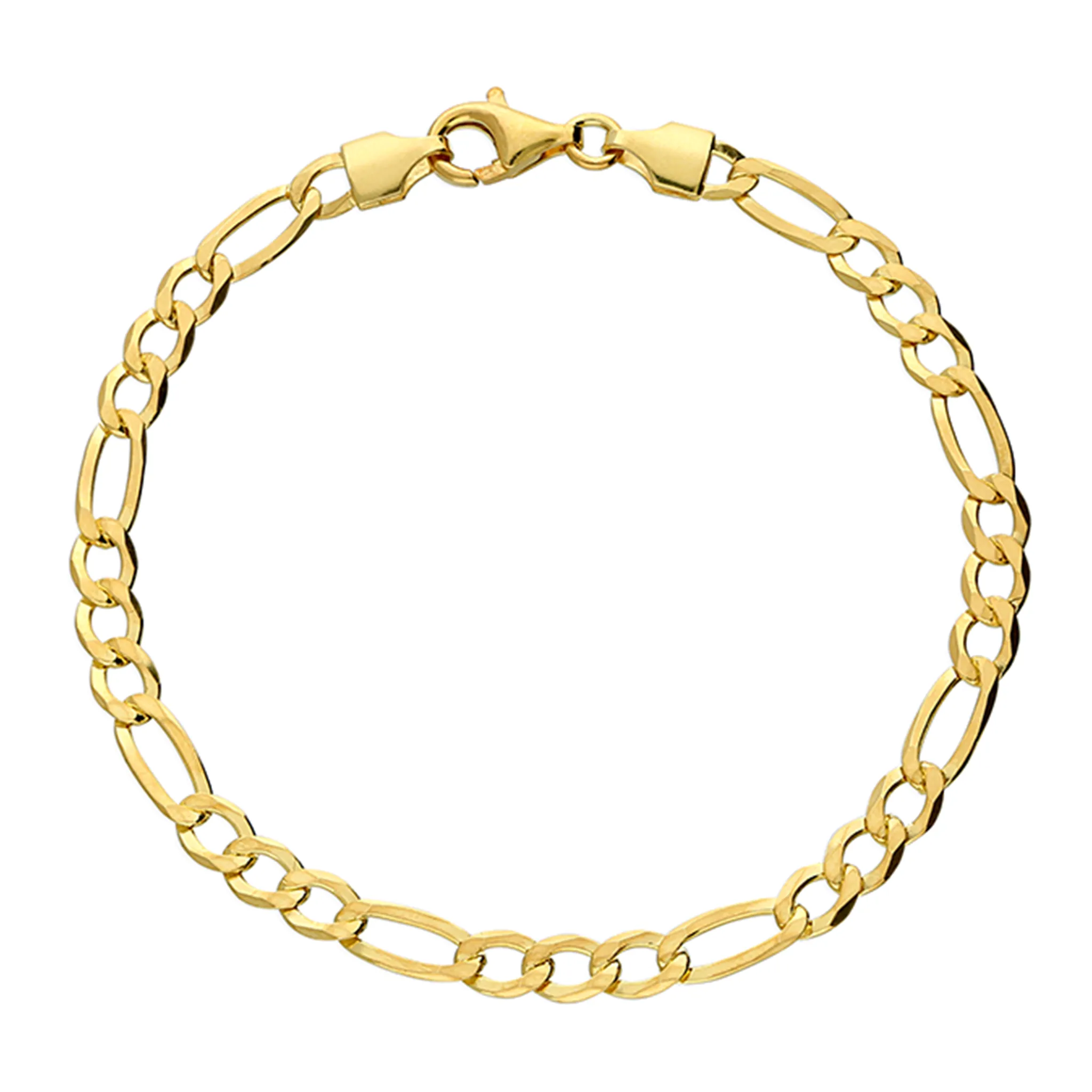 Round & Oval Link Bracelet