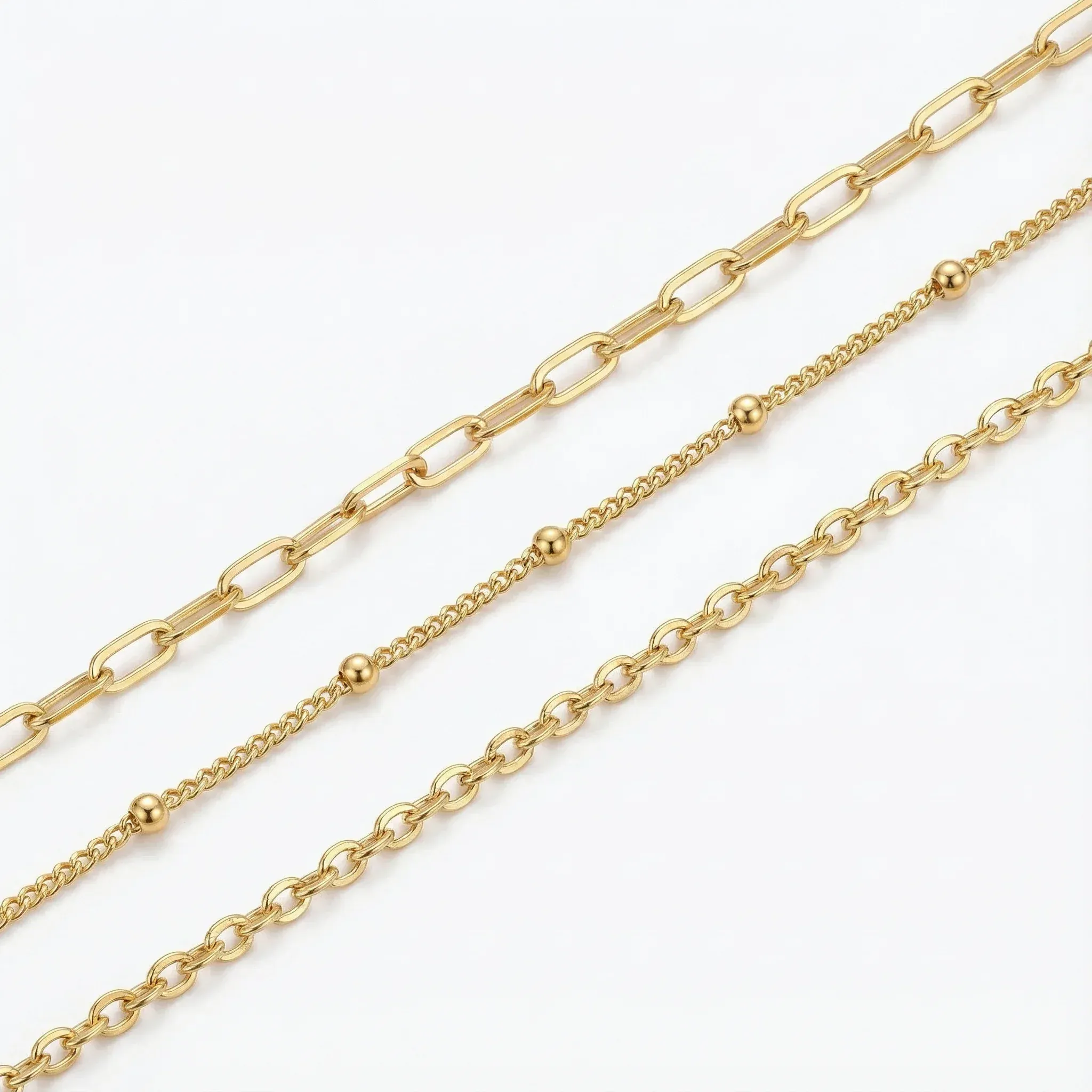 Set of 3 Layered Bracelets - Image 7