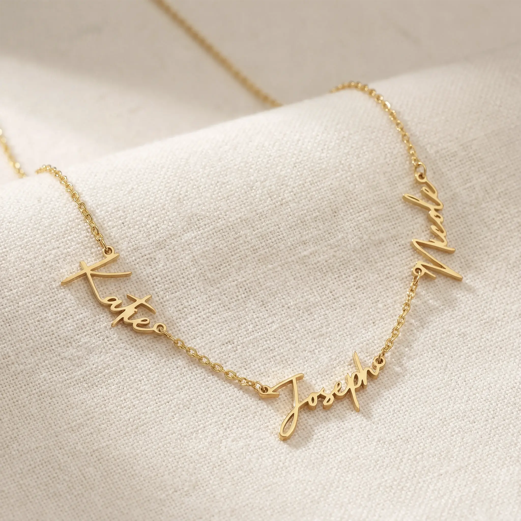 Personalised Triple Name Necklace - Image 12