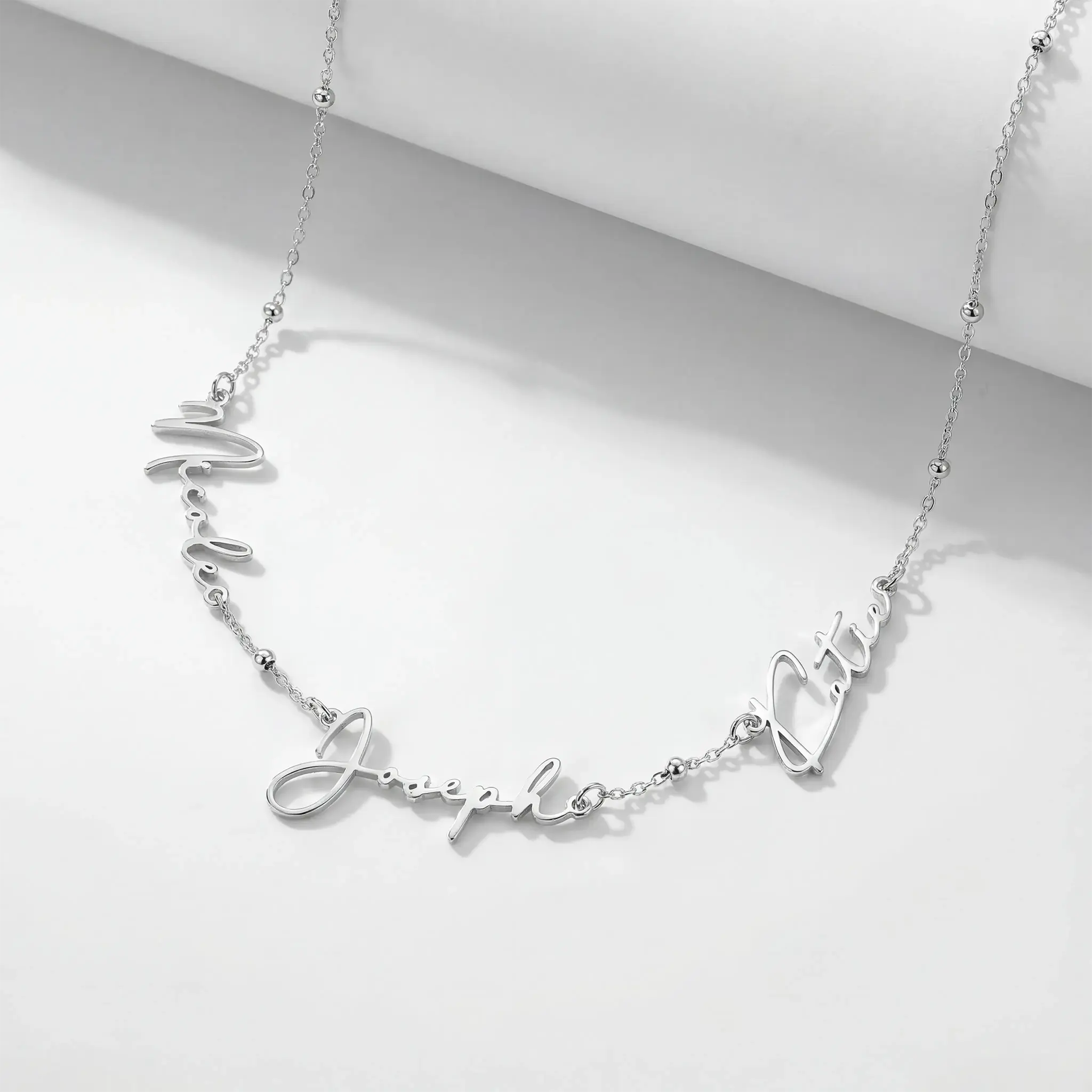 Personalised Triple Name Necklace - Image 6