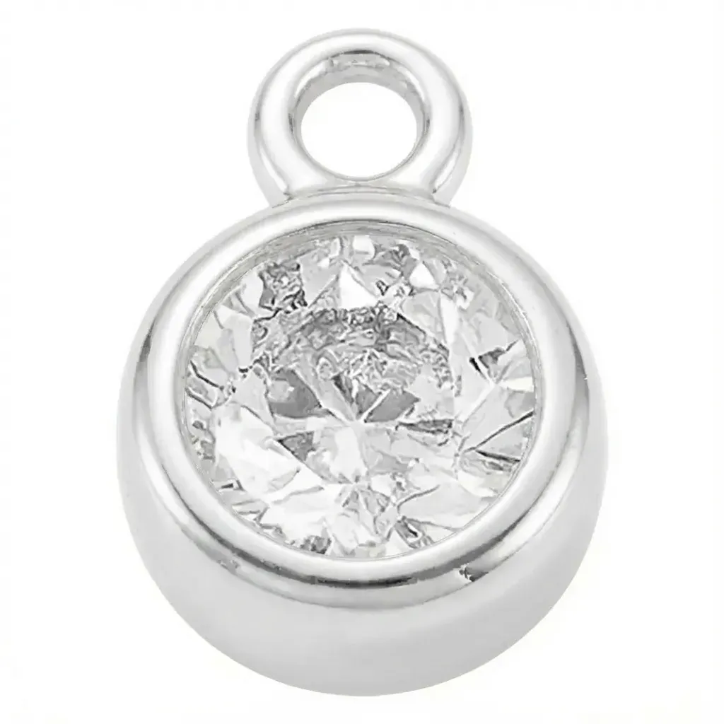 Silver - April Crystal Birthstone