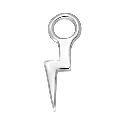 Silver Bolt Premium Charm