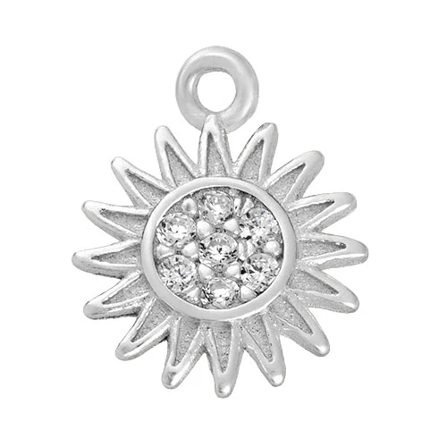 Silver Sunlight Premium Charm