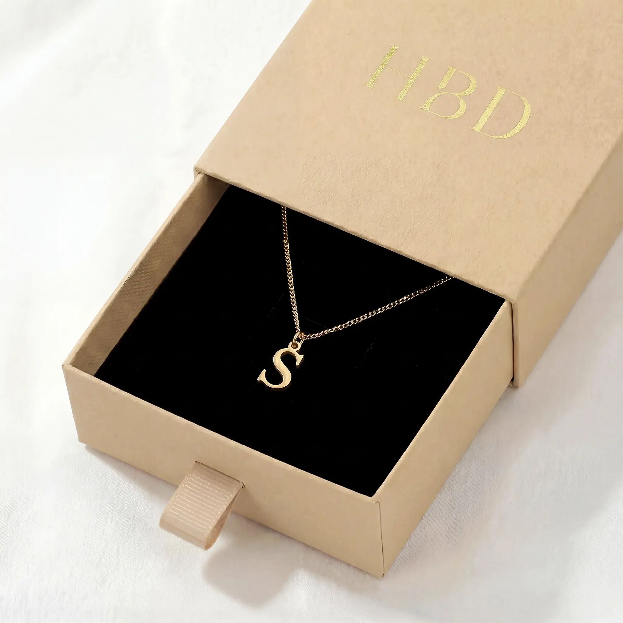 Single Initial Necklace - Image 12