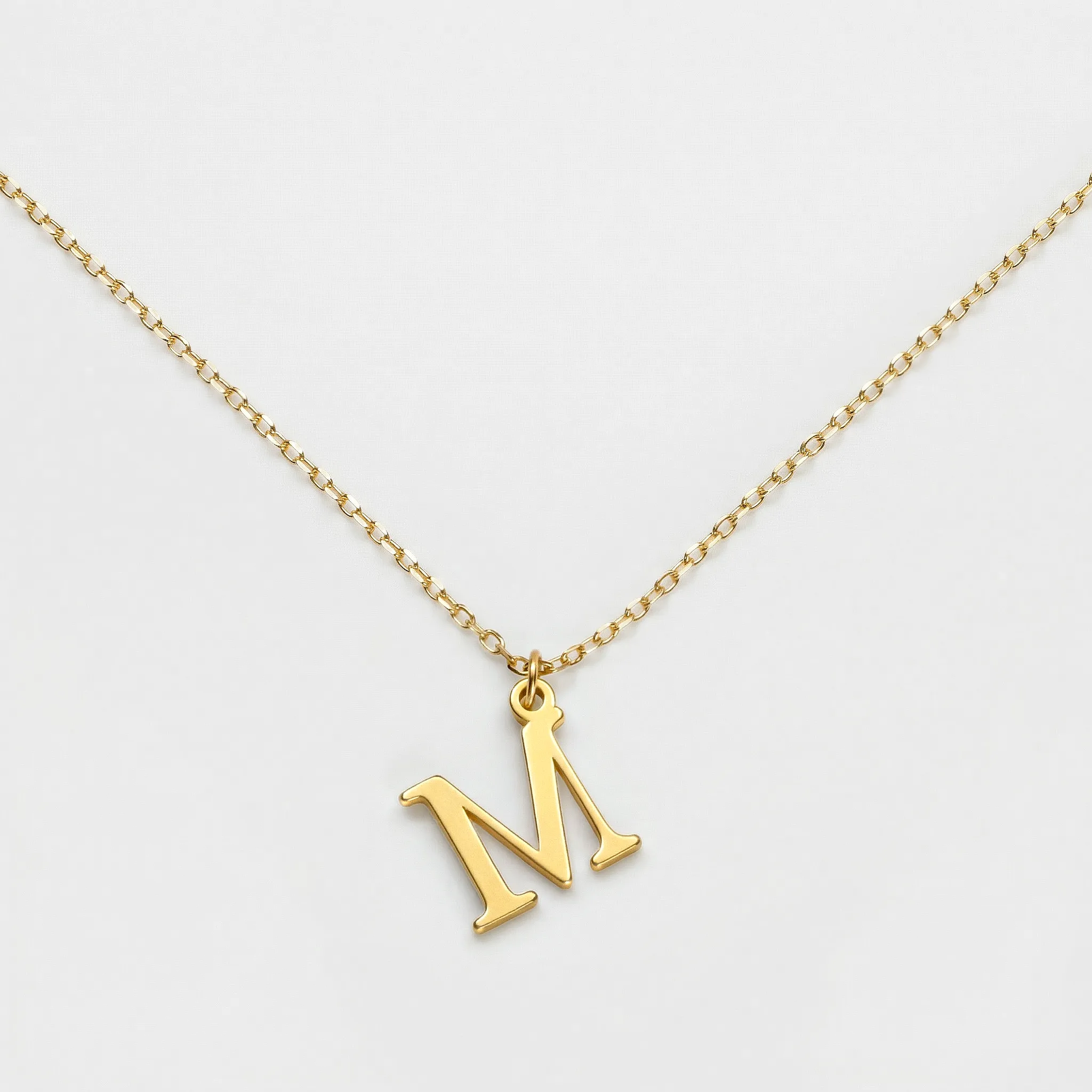 Single Initial Necklace - Image 3