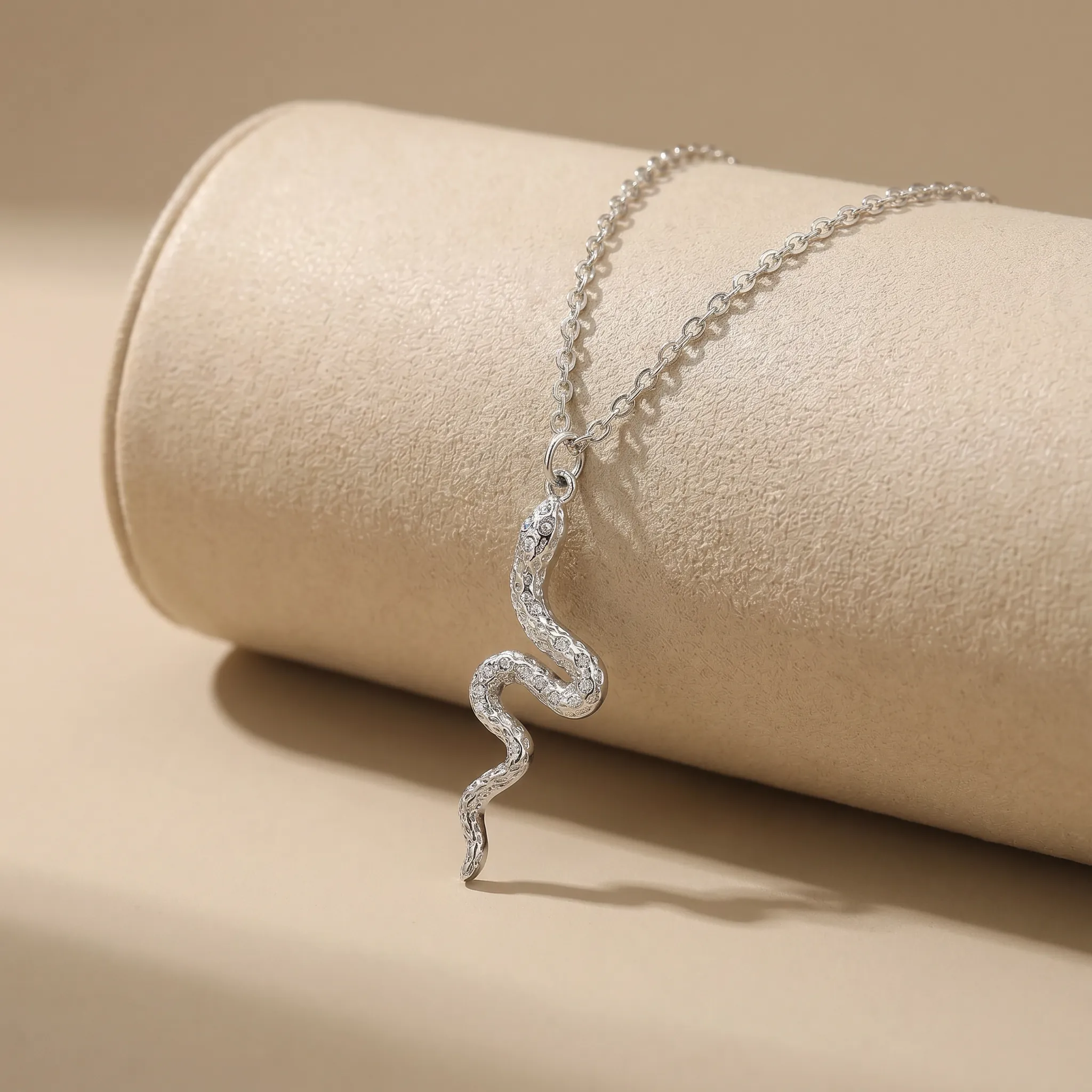 Snake Pendant Necklace - Image 2