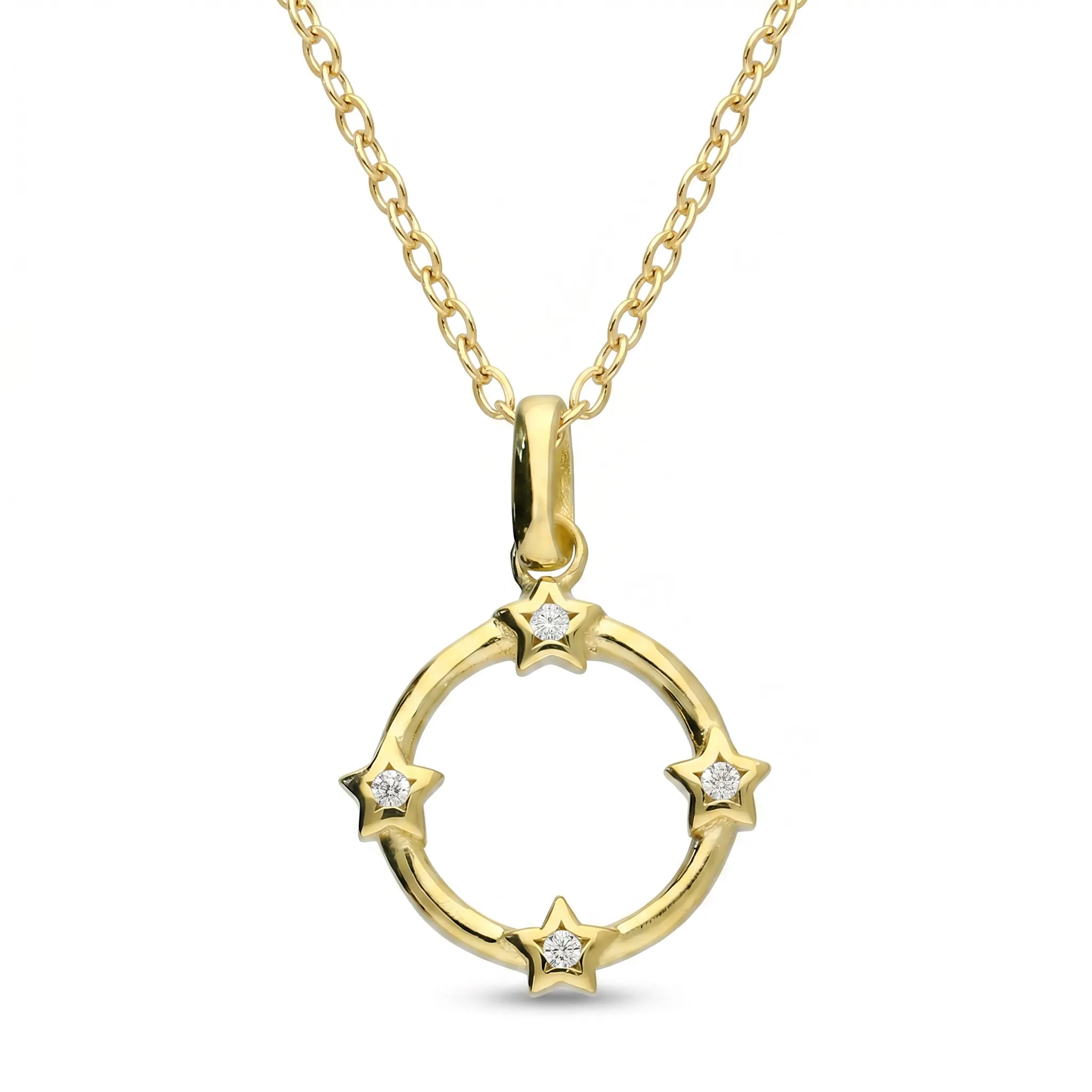 Star Circle Pendant - Image 2