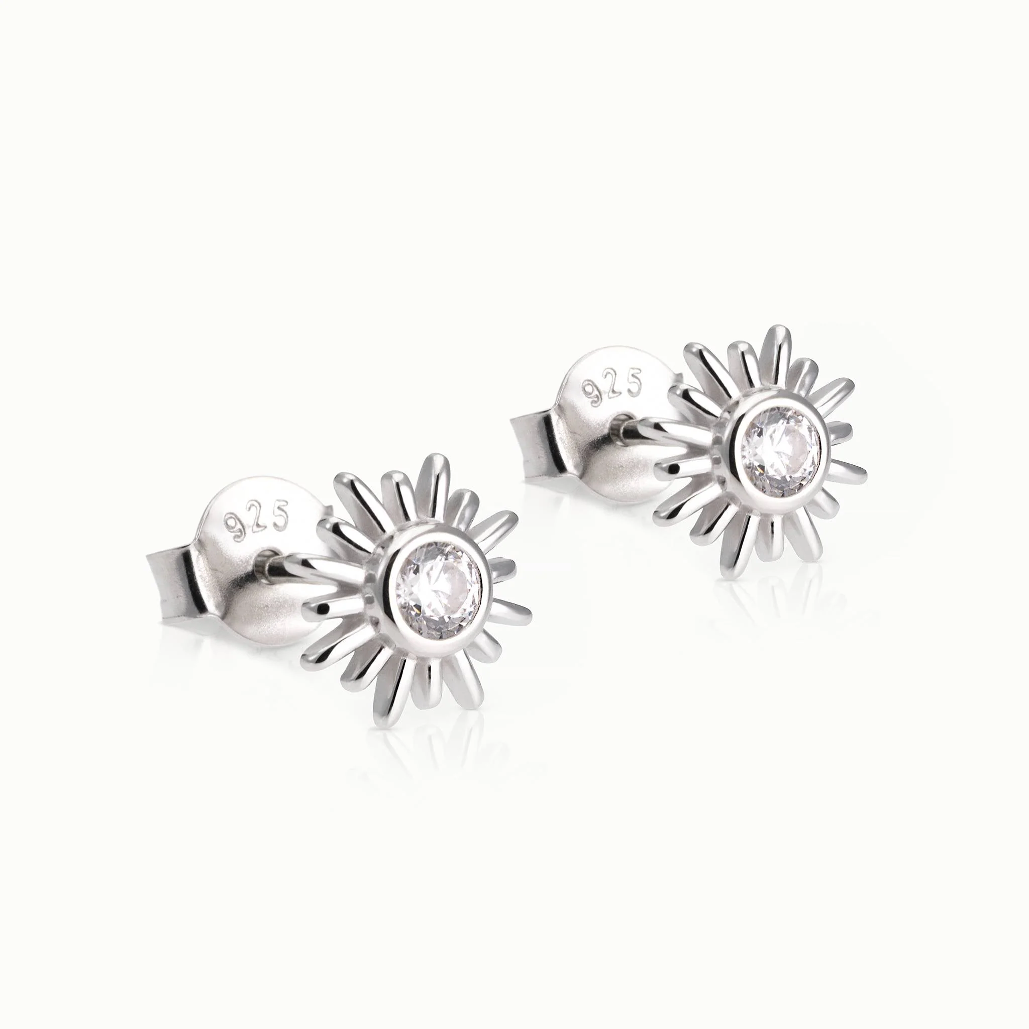 Sun Stud Earrings - Image 3