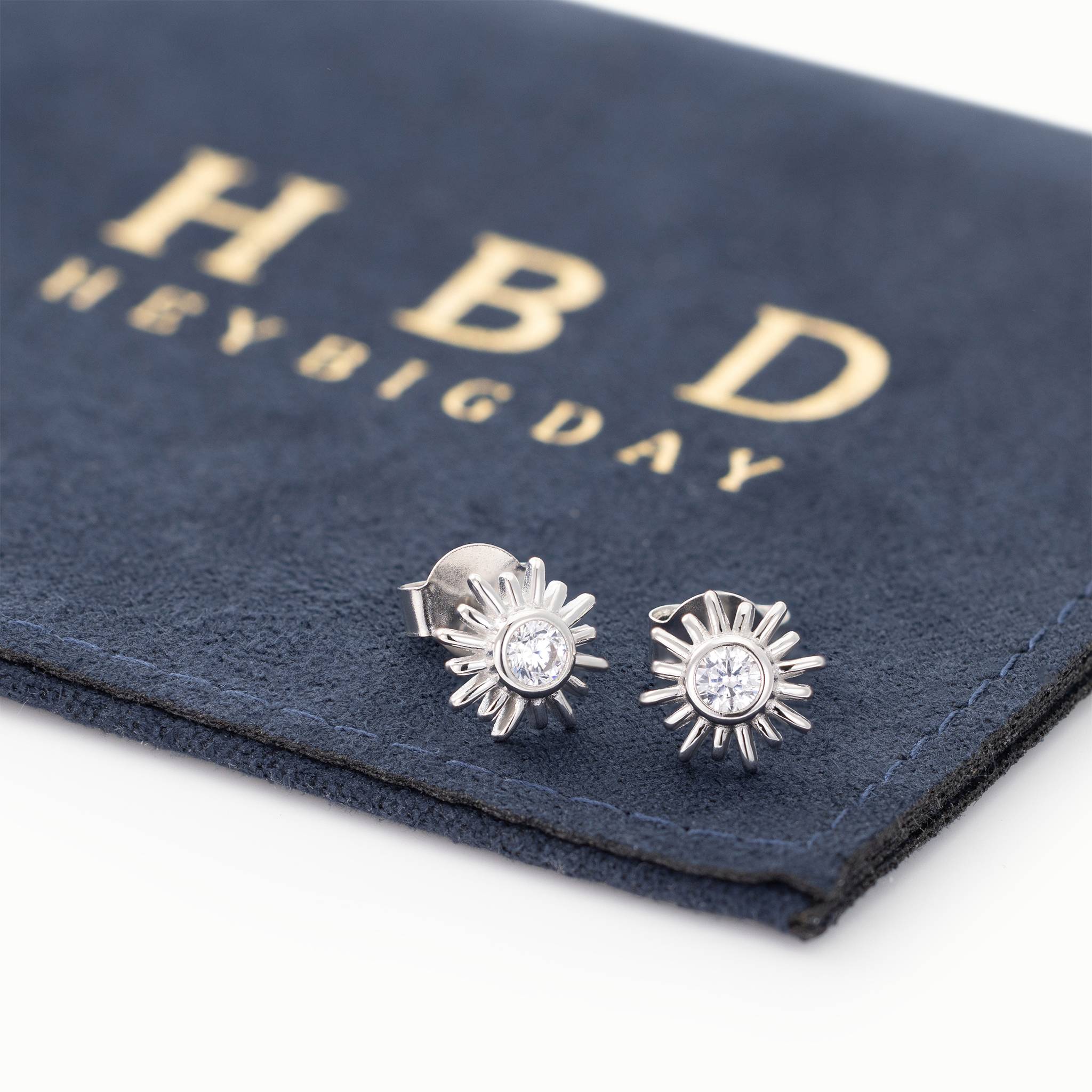 Sun Stud Earrings - Image 4