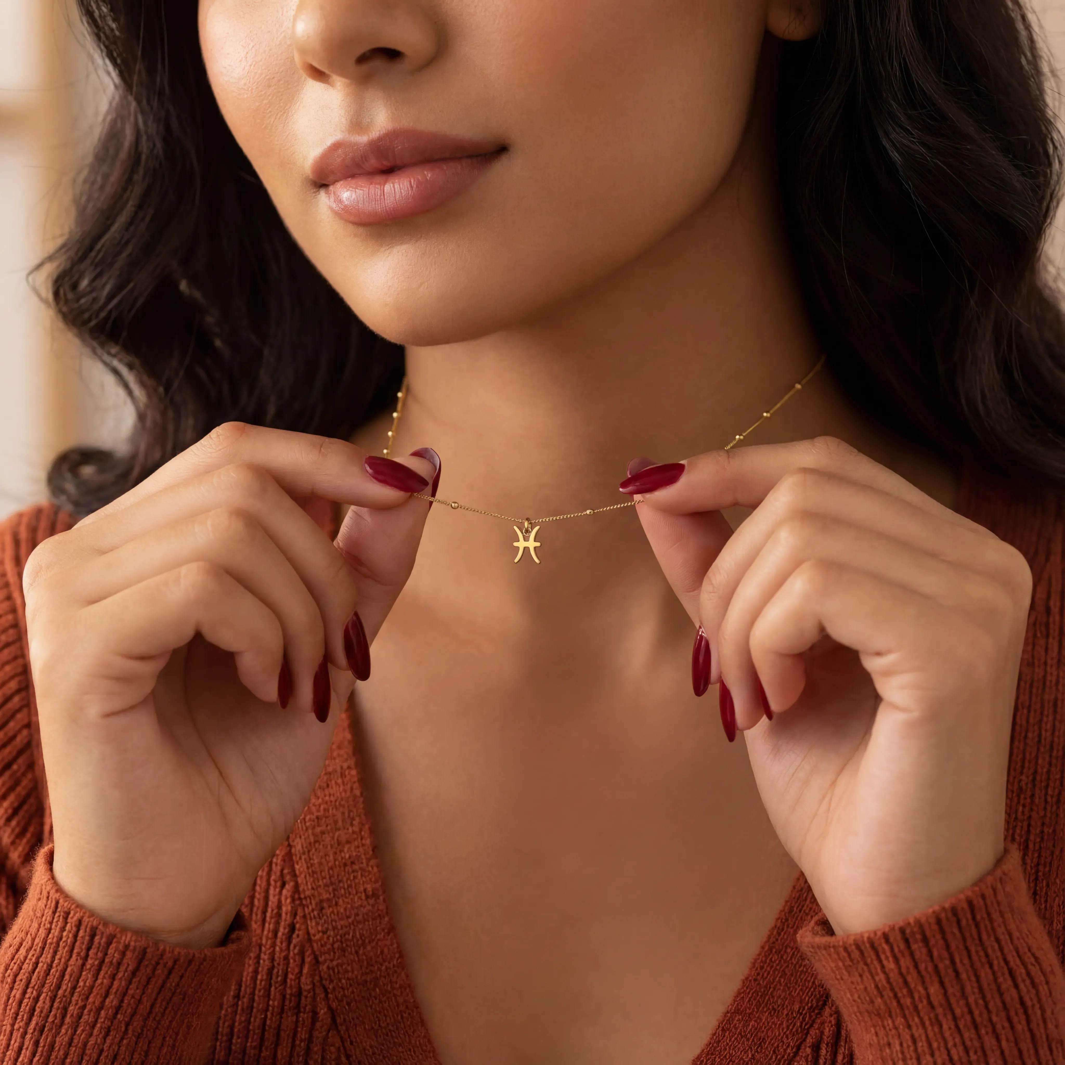 Zodiac Star Sign Astrology Necklace - Image 4